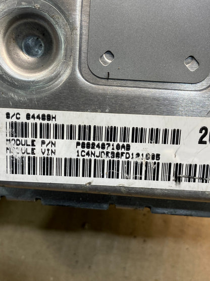 2015-2017 Jeep Compass Patriot Engine Control Module p68246710ab ECU AG9454 DW2