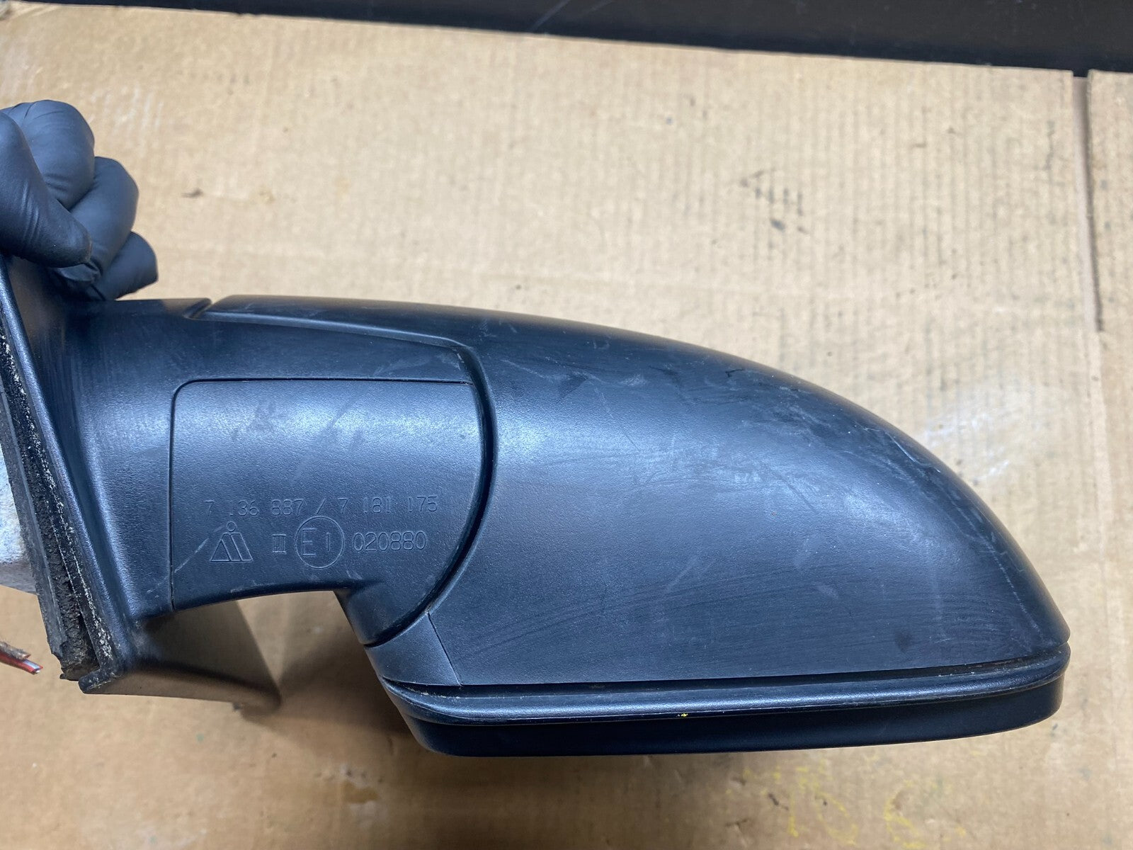 2007 to 2013 BMW X5 Left Driver LH Side View Door Mirror Oem D2106 DG3