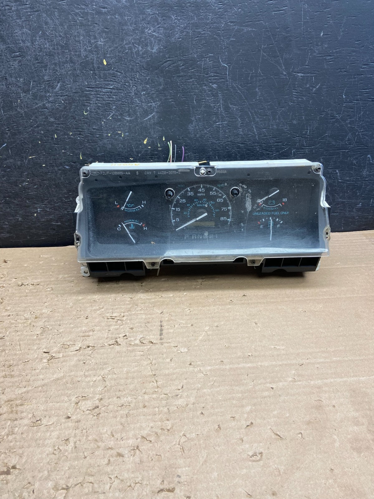 1992 to 1996 Ford F150 F-Series Bronco Speedometer Cluster Gauge ag8611 DG0