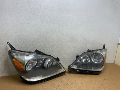 2005 2006 2007 Honda Odyssey Left+Right Set Halogen Headlights V5963 DW2