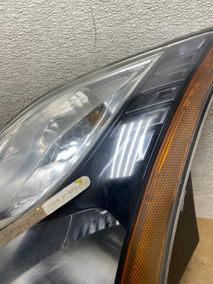 2010-2012 Nissan Sentra Halogen Left Driver LH Black Headlight V8473 DW5