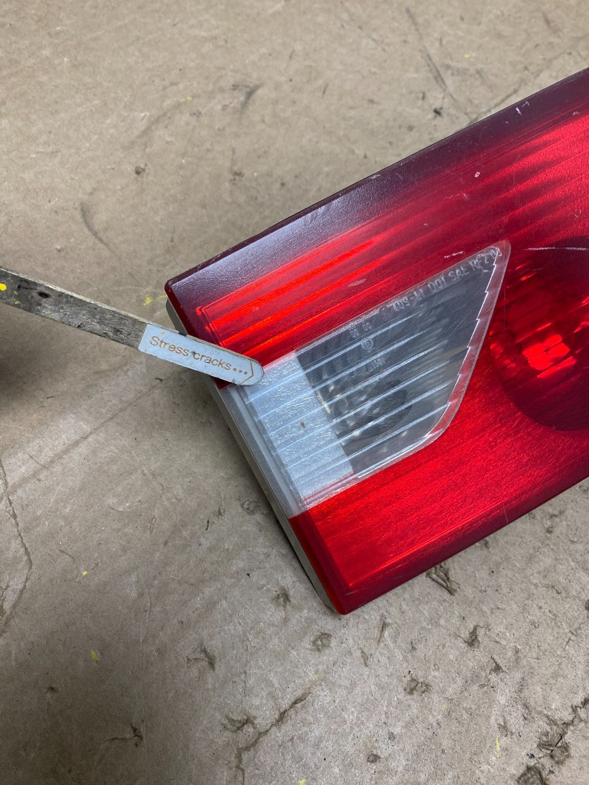2004 2005 2006 Bmw X3 Left Driver Lh Inner Tail Light OEM X2284 DW5