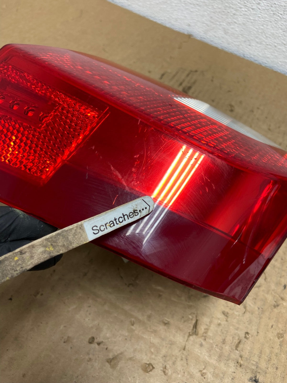 2008 to 2013 Volvo XC70 V70 Right Passenger RH Tail Light Lower AC8219 LK3