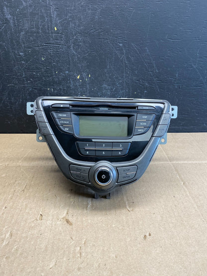 2011-2013 Hyundai Elantra Center Radio Climate Control Air Vent Bezel ac6300 DG0