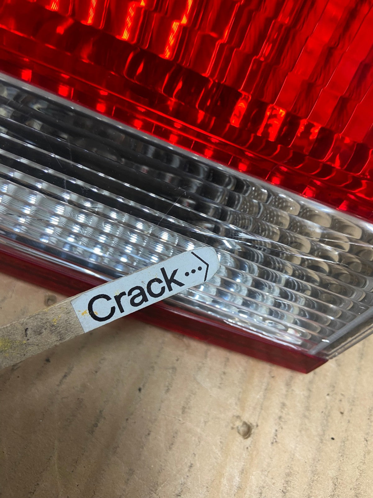 2003 to 2004 Honda Accord Sedan Right Passenger Inner Tail Light AD0929 LK4