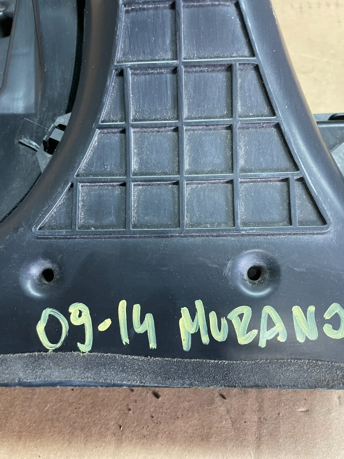 2009 to 2014 Nissan Murano Upper Air Intake Duct Oem Z8213 DG8