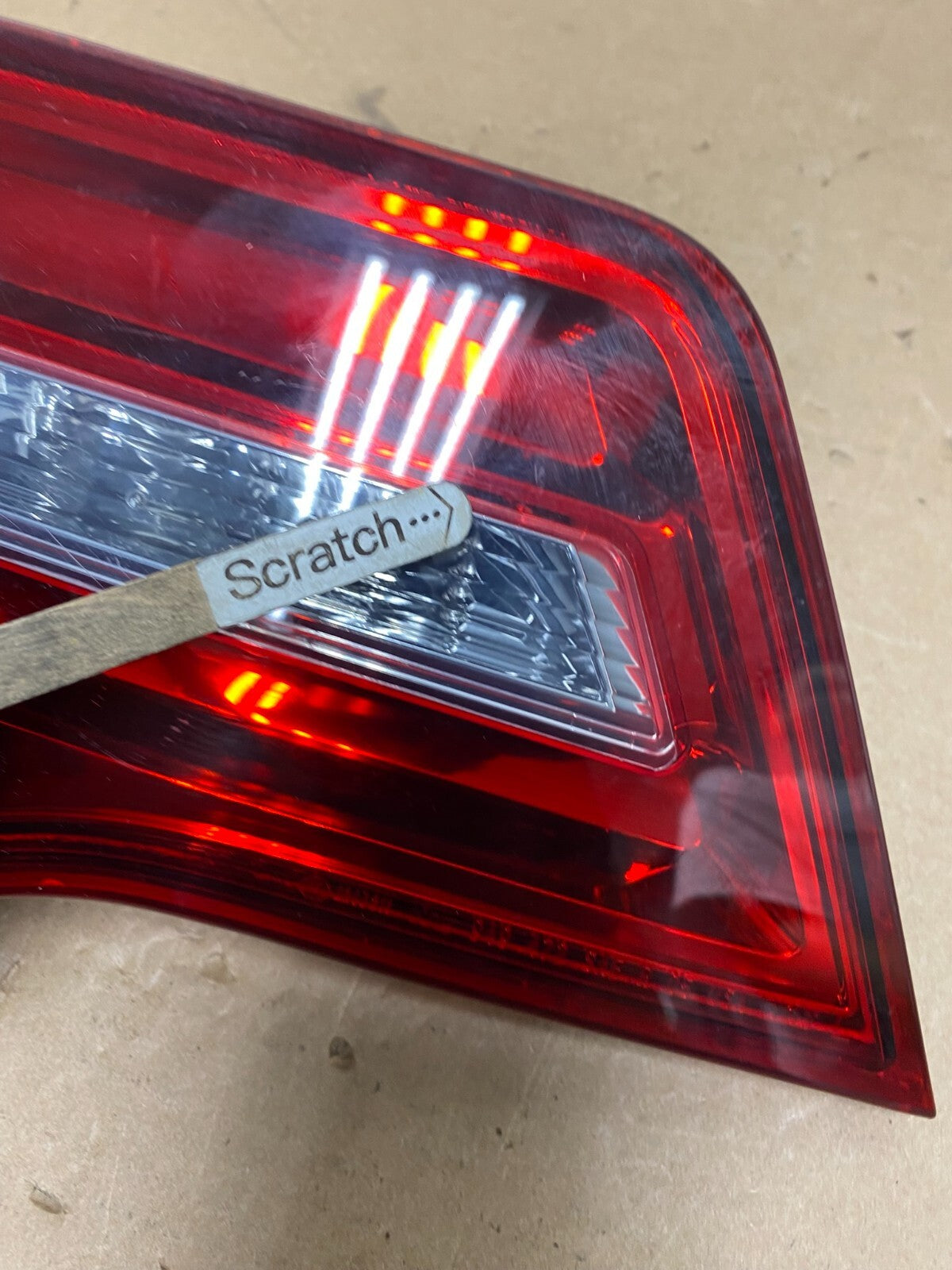 2007 2008 2009 Acura Mdx Left Driver Lh Side Inner Tail Light Oem O7680 DW4