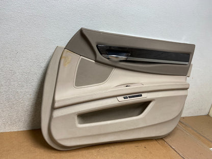 2009 to 2015 BMW 740i 750i 535i F01 F02 Front Right Interior Door Panel r4704 DG2