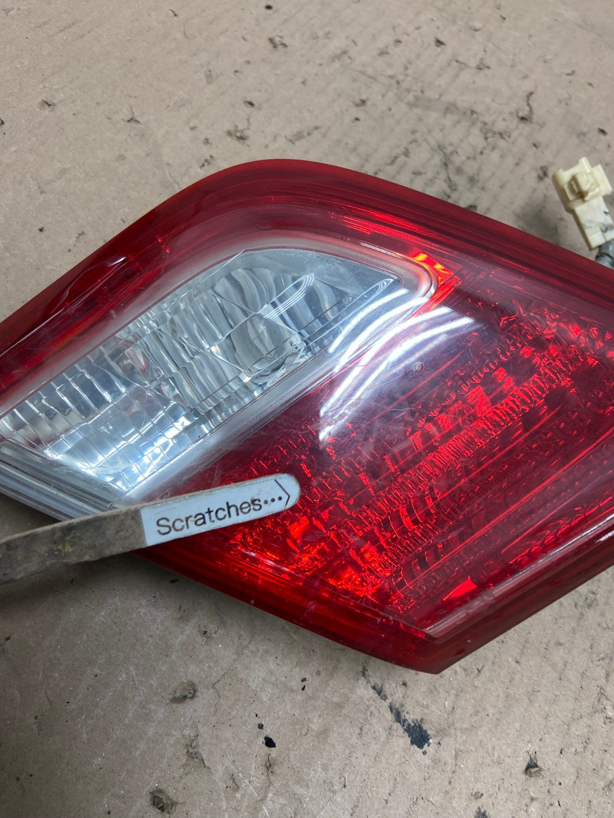 2007 2008 2009 Toyota Camry Left Driver Tail Light Trunk Lid Inner AF4269 LK3