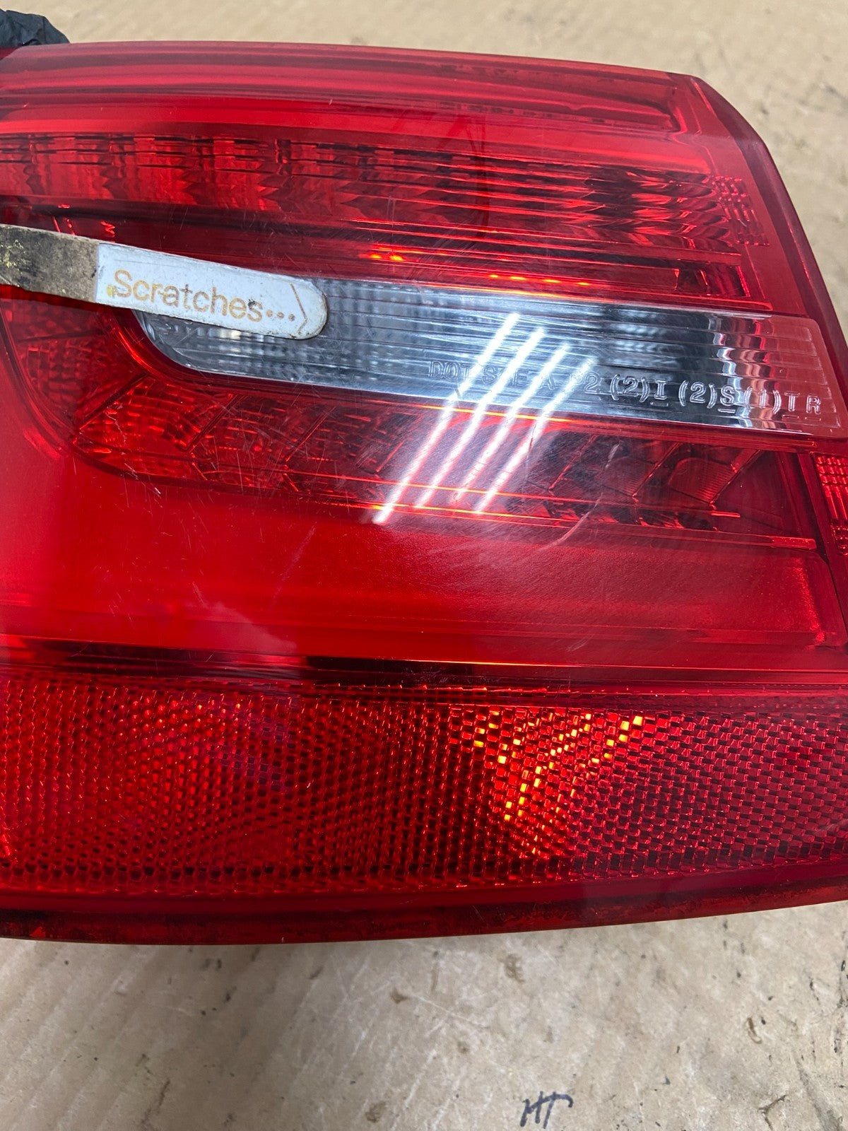 2012 - 2015 Audi A6 Left Driver LH Side LED Tail Light AI8259 DW3