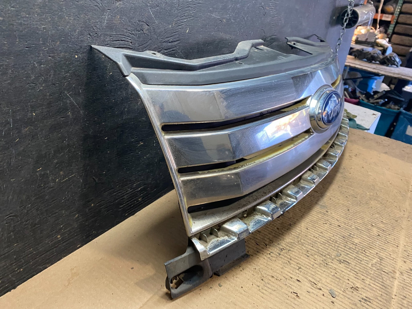 2007 2008 2009 2010 Ford Edge Front Upper Chrome Grill Grille t6711 DG2