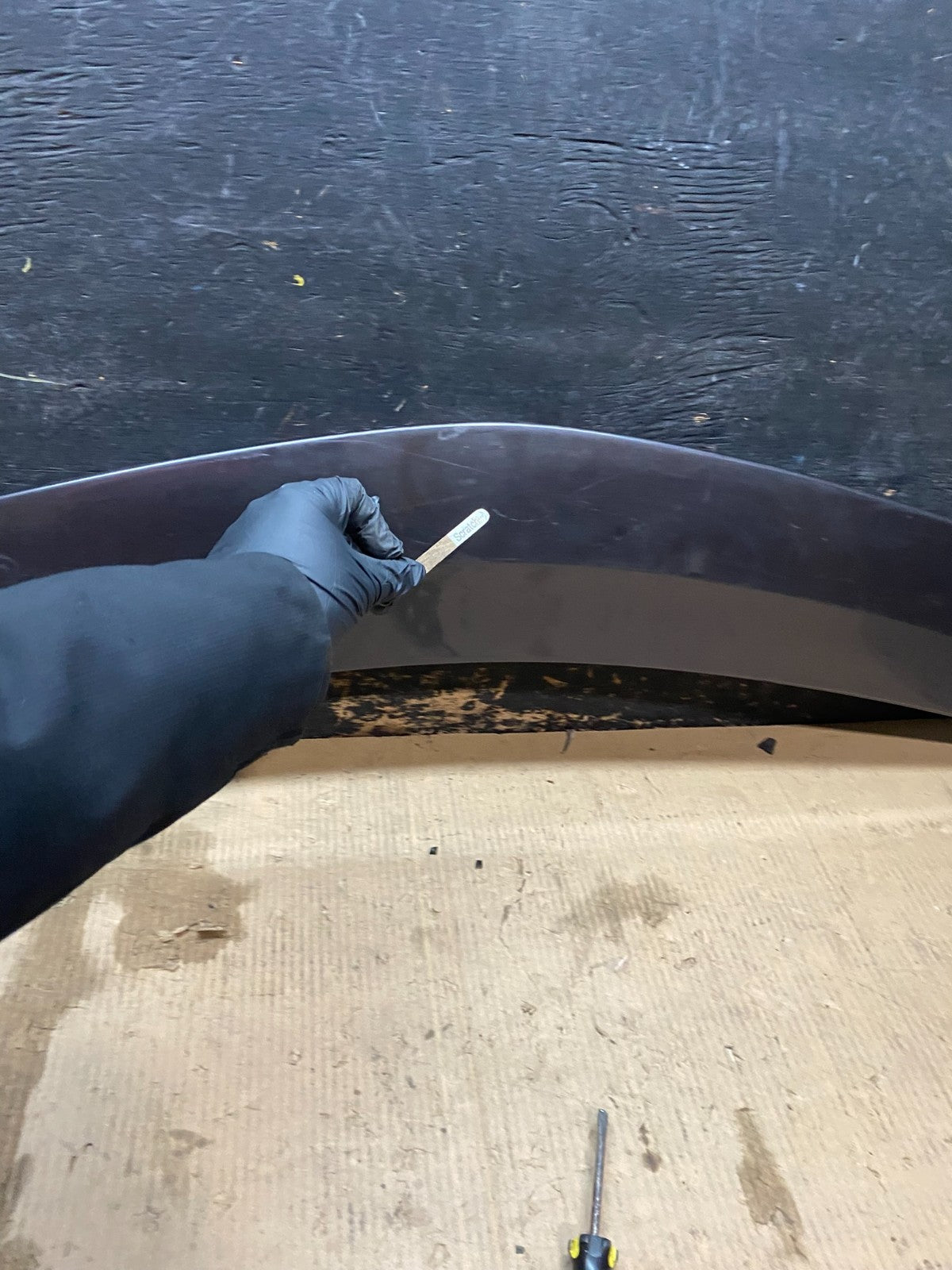 2013-2019 Nissan Sentra Upper Rear Black Spoiler Wing Oem S6030 3RM0A X3330 DG7