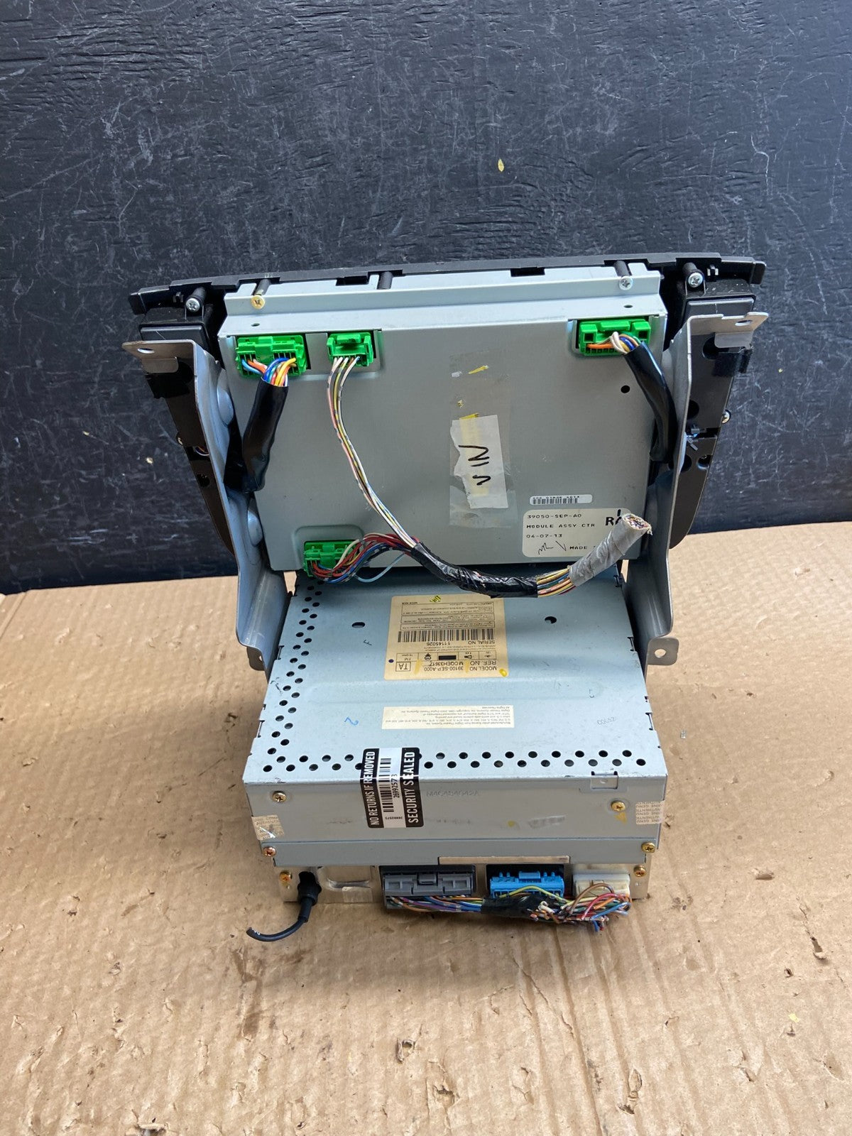 2004 2006 Acura TL Screen Display Radio Control Climate Control AF6404 DG4