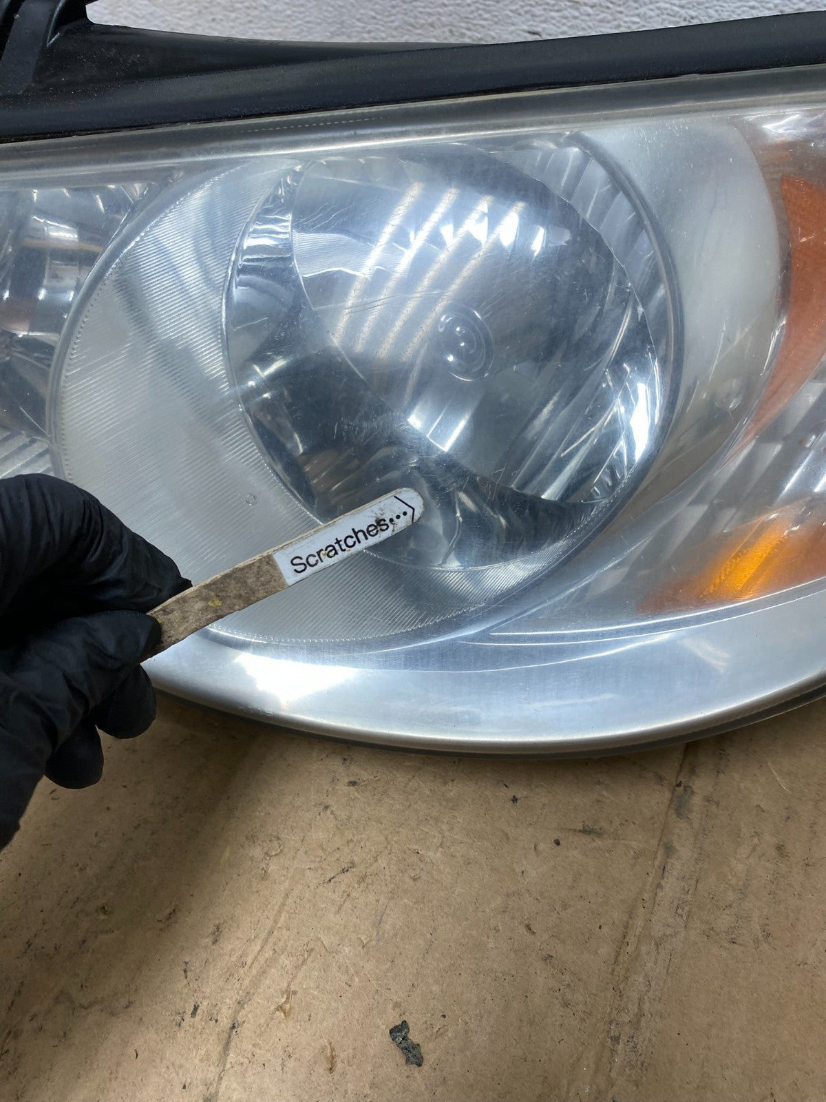 2007 2008 2009 2010 Hyundai Elantra Left Driver Lh Headlight AC8670 DW4
