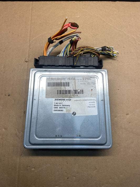 2006 - 2007 BMW 325i 525i ECU ECM Engine Control Module Computer AF9066 DW0