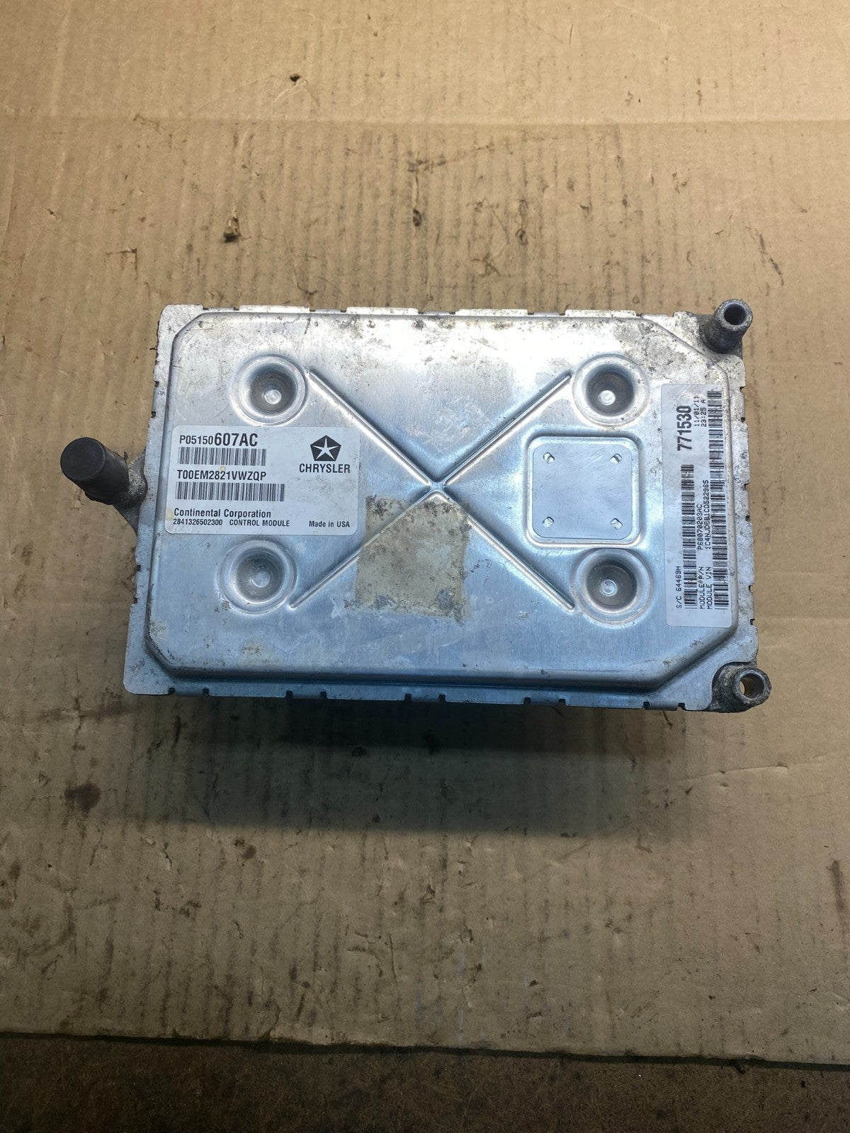 2012 Jeep Compass Patriot PCM ECM ECU Engine Computer Module AC0375  DG1