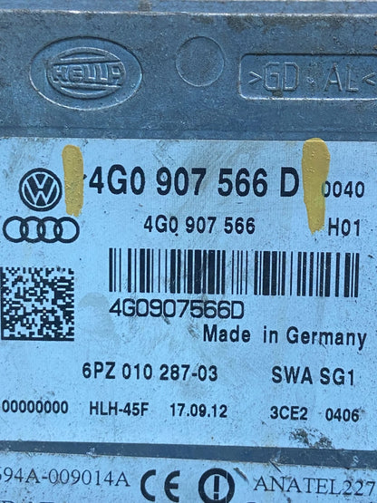 2012-2018 Audi A6 Rear Right Lane Departure Blind Spot Control Module Z9185 DG3
