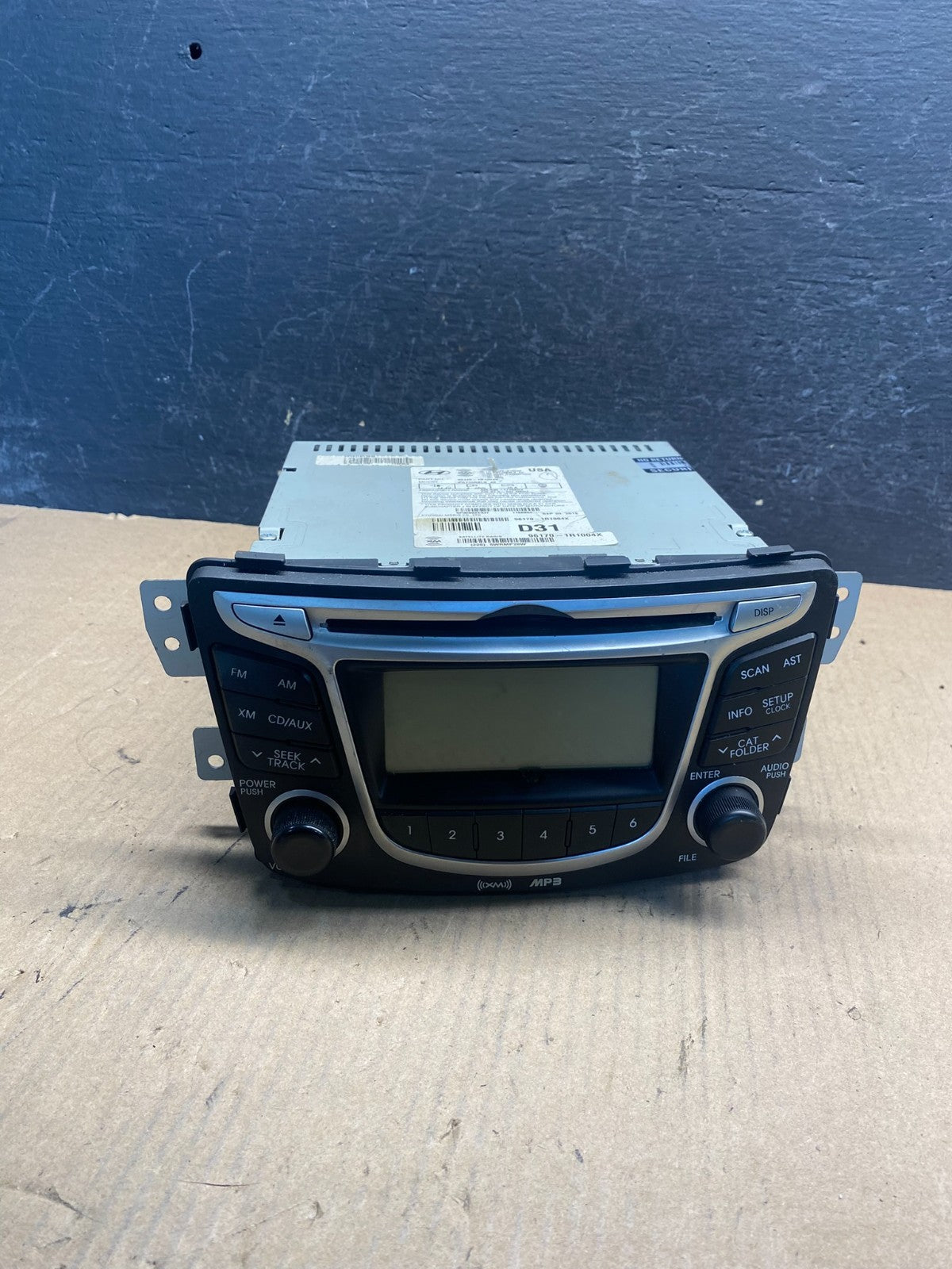 2012 2013 2014 Hyundai Accent Radio Cd Mp3 Player AE7718 DW0