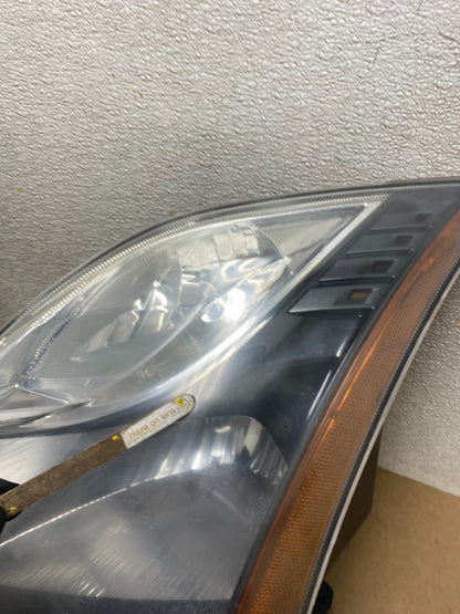 2010-2012 Nissan Sentra Halogen Left+Right Black Headlights W9033 DW13