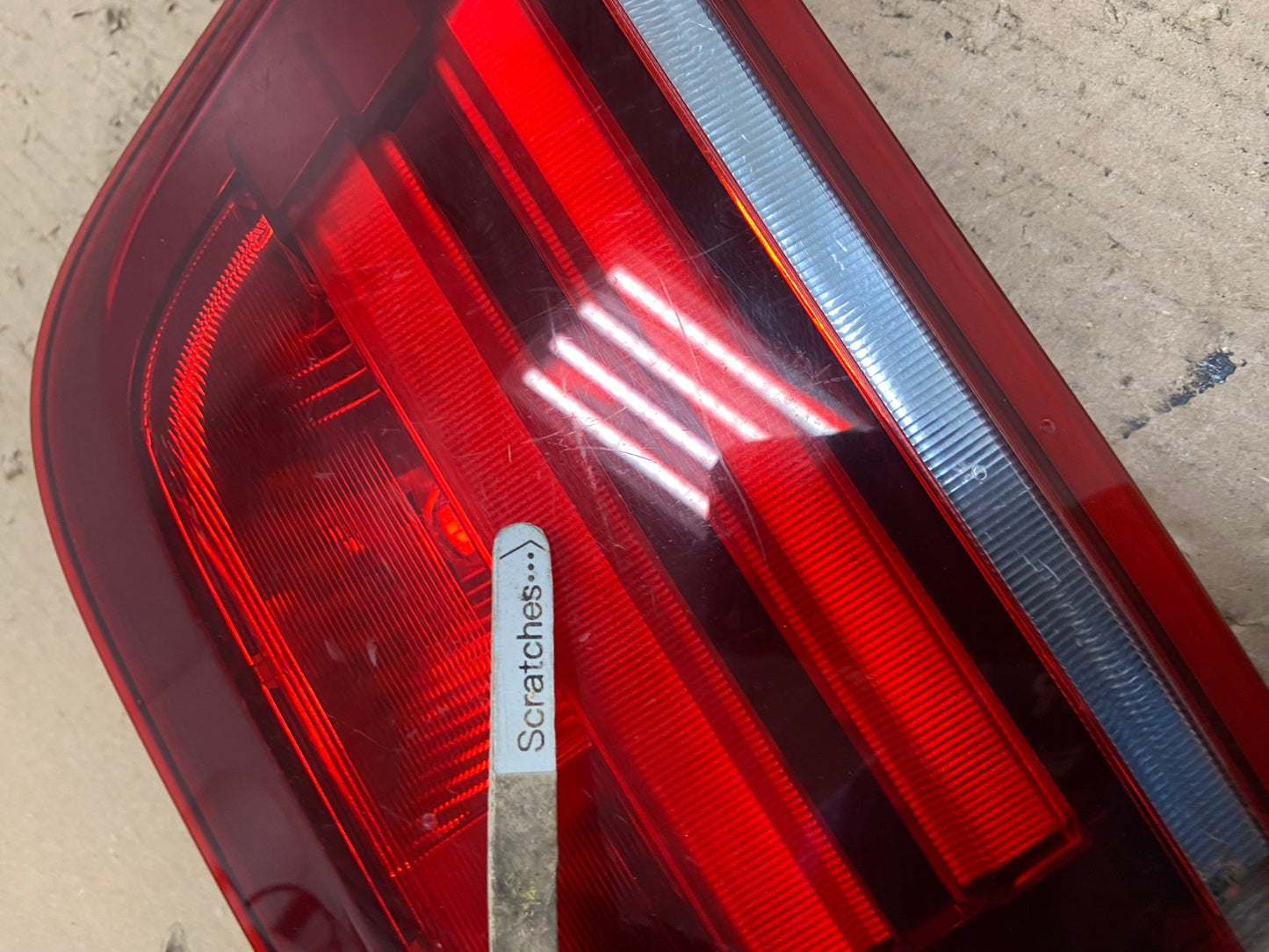 2011 2012 2013 Bmw X5 E70 Right Passenger RH Side Inner Tail Light AF3313 LK3