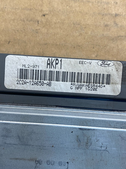 2002 Ford E250 E350 4.2L Van Engine Control Computer 2C2A-12A650-AB ah4942 DG2
