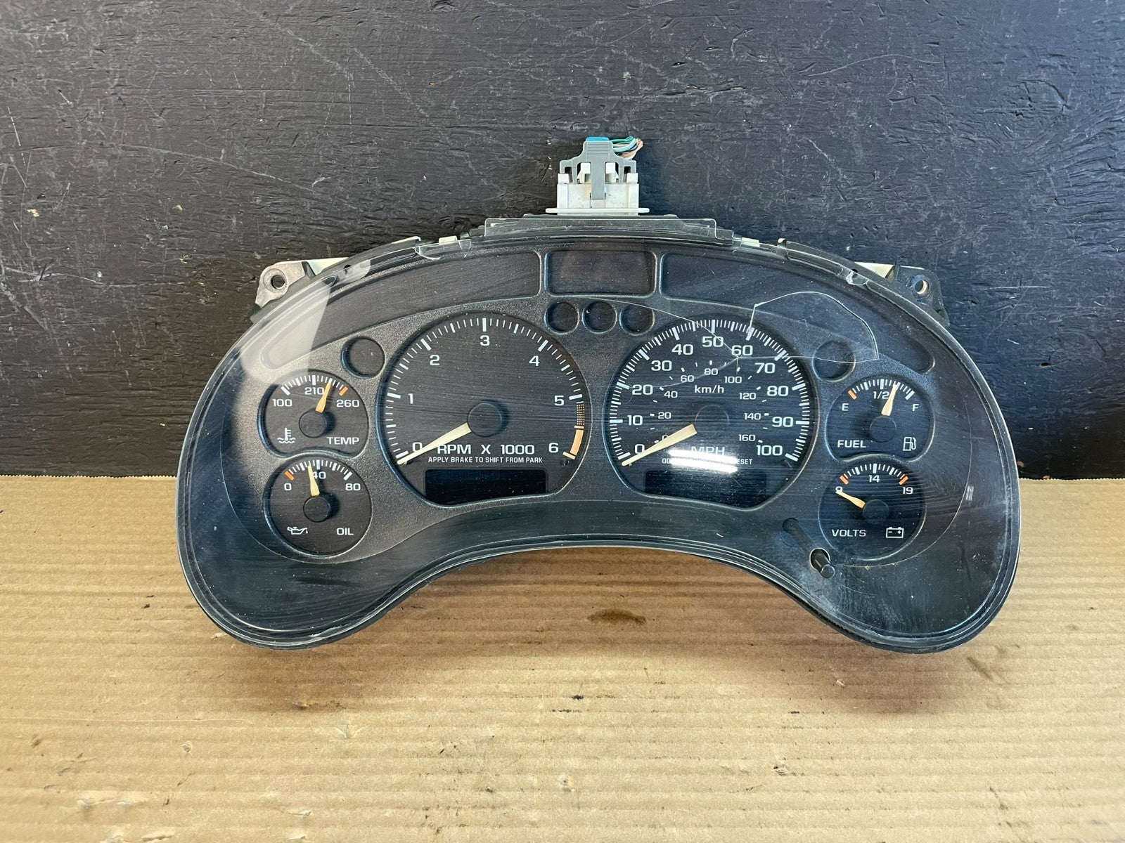 2000 2004 Chevrolet S10 Blazer Speedometer Instrument Gauge Cluster AF3460 DW0