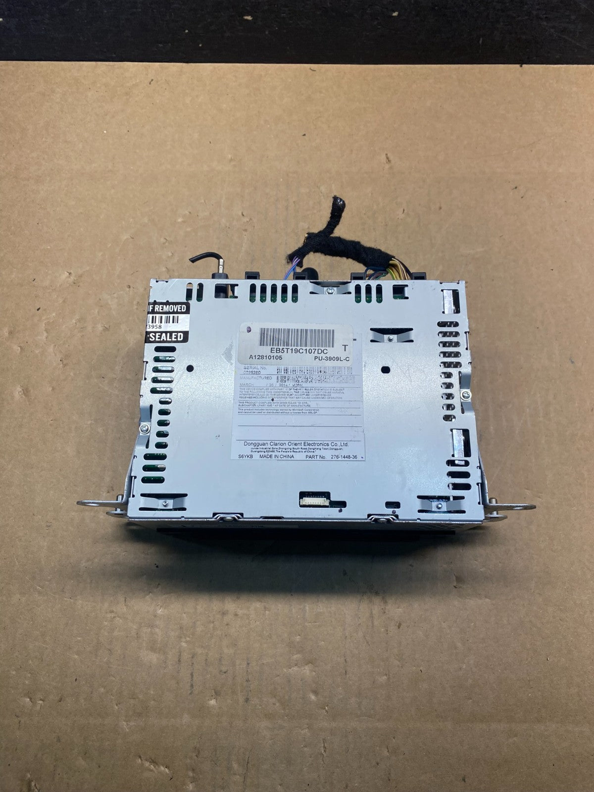2014 2015 Ford Explorer Audio Equipment Radio Receiver AM FM CD AG7377 DG4