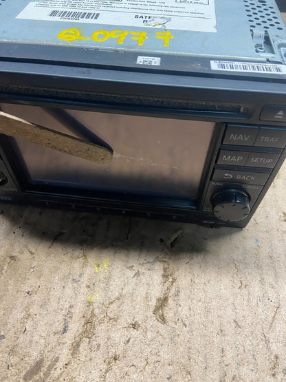 2010 to 2011 Nissan Versa Am Fm Cd Player Radio Receiver 25915zw80b q0977 DG1