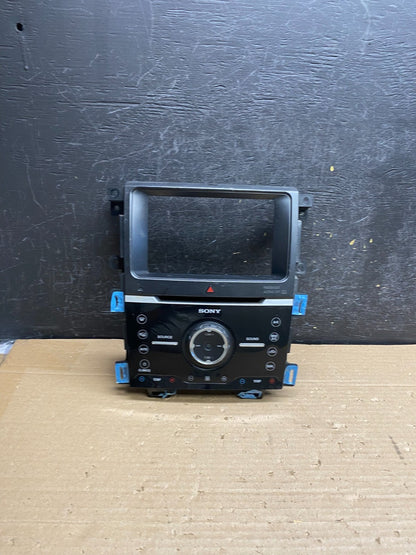 2011-2014 Ford Edge Heater Climate Control Sony Radio CD Control Dash ag6401 DG0