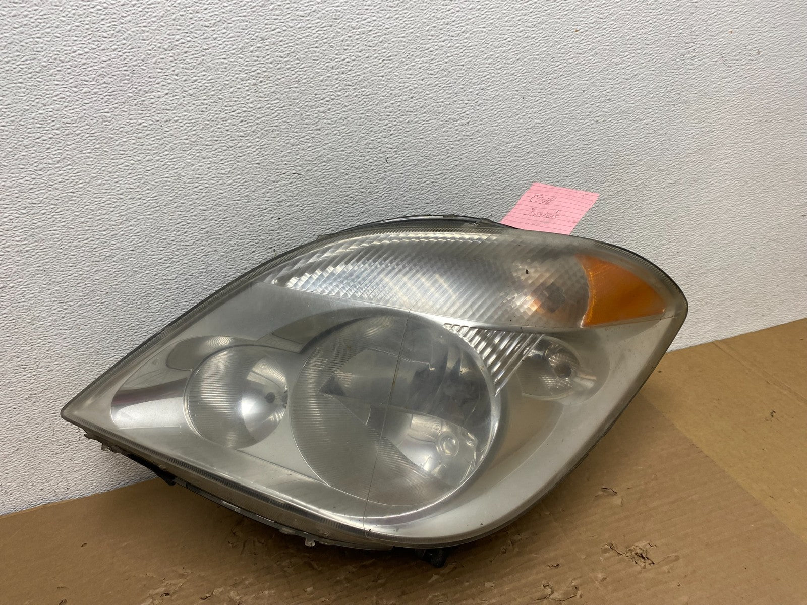 2007 to 2013 Mercedes Sprinter Headlight Left Driver Side Halogen AD4336 DW0
