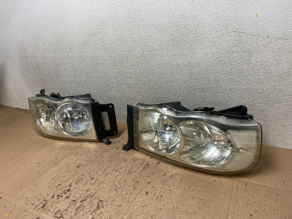 2002 to 2005 Dodge Ram Left+Right Side Halogen Headlights Y5017 DW1