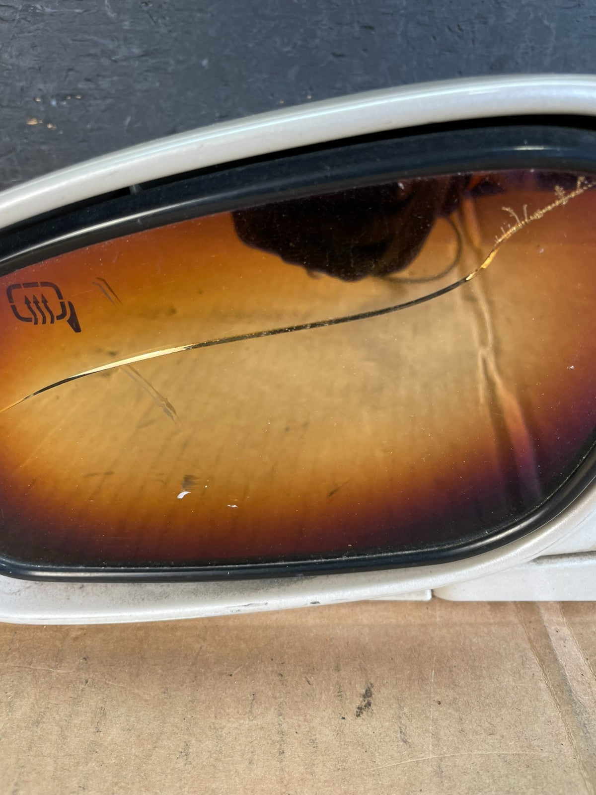 2003 to 2004 Lincoln Town Car Left Driver LH View Heat Door Mirror AE0913 DW9