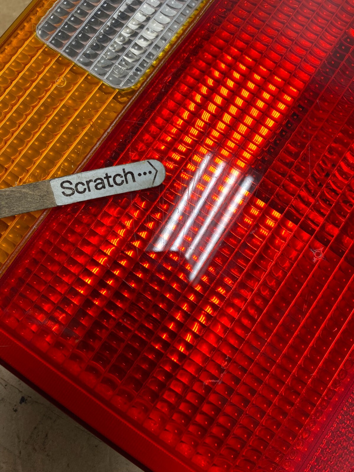 1995 to 1999 Range Rover P38 Left Driver LH Side Inner Tail Light Oem O5021 DW4