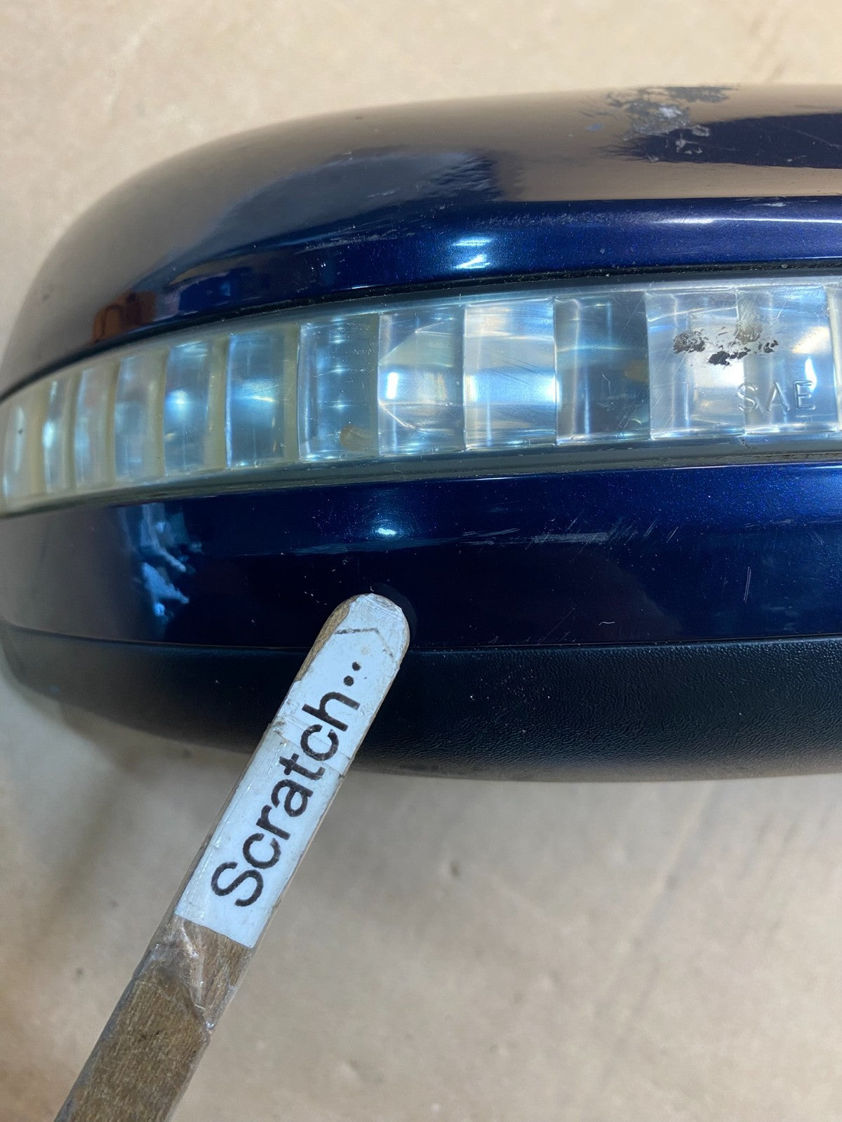 2007-2012 Nissan Altima Sedan Right Passenger View Heated Mirror AG1928 MS8