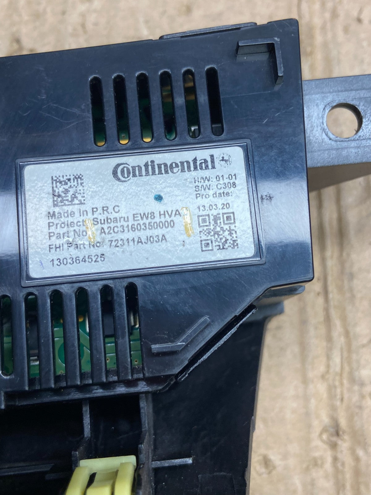 2010 - 2014 Subaru Outback Legacy A/C Heater Climate Control Unit af1698 DG6