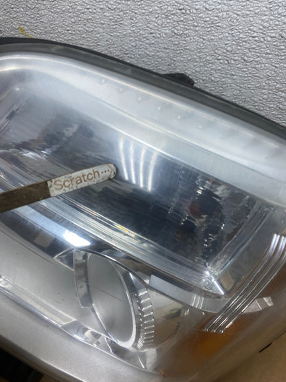 2010 to 2015 GMC Terrain Halogen Left+Right Side Headlights X4747 DW6