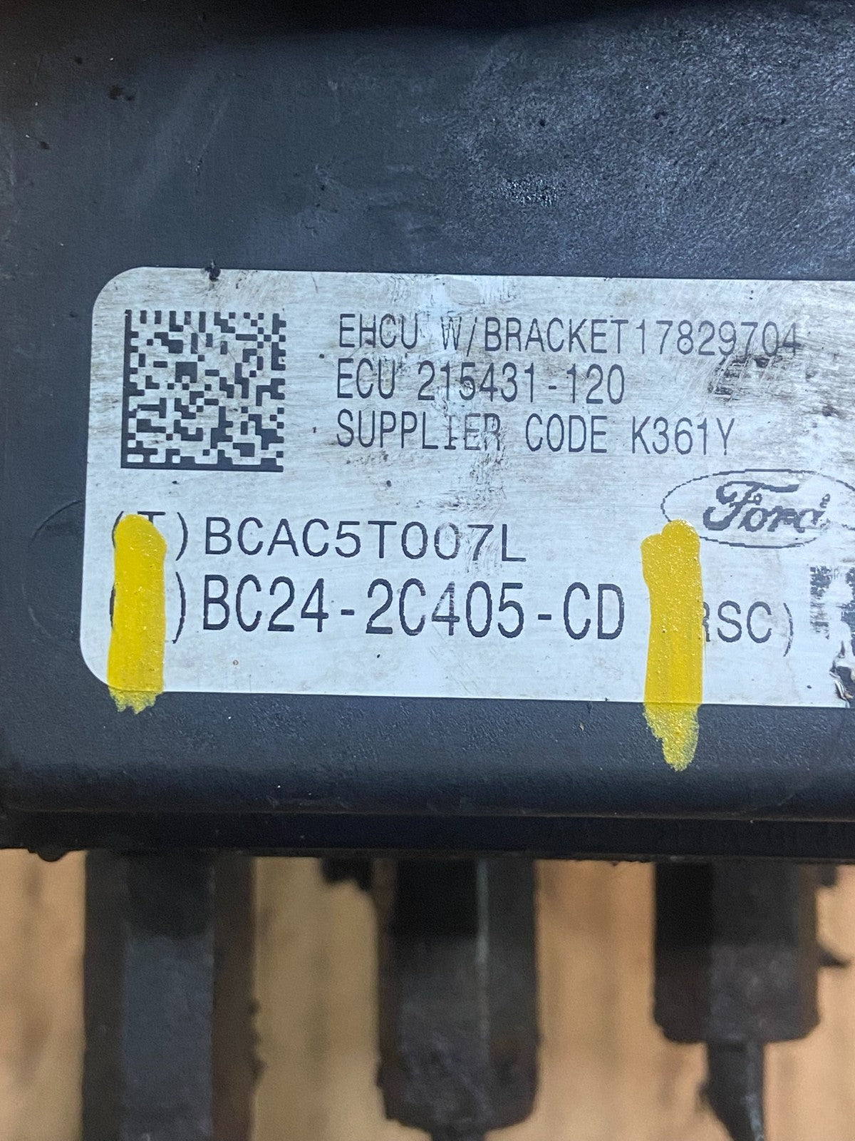 2011 - 2014 Ford E250 E350 Van  ABS Anti Lock Brake Pump Module Oem y4296 DG6