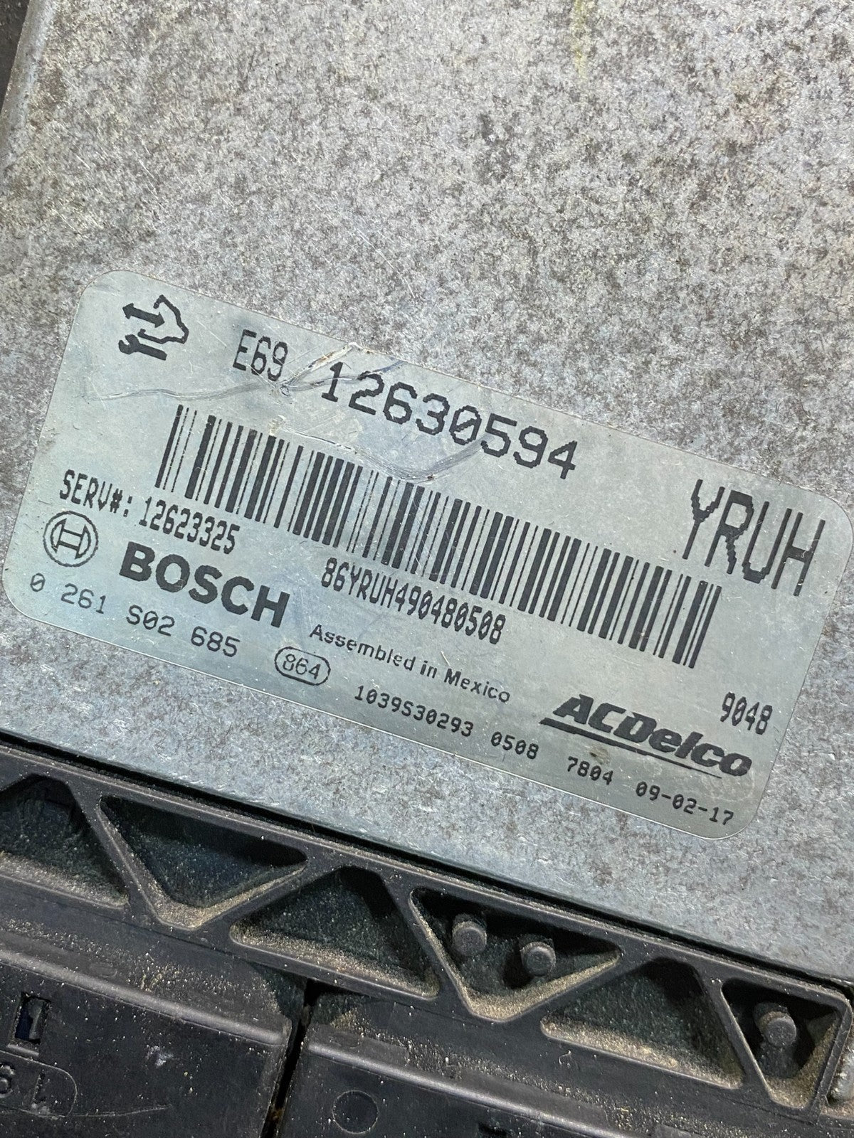 2008 2009 GMC Acadia Traverse Engine Control Unit Module ECM ECU ah9966 DG2