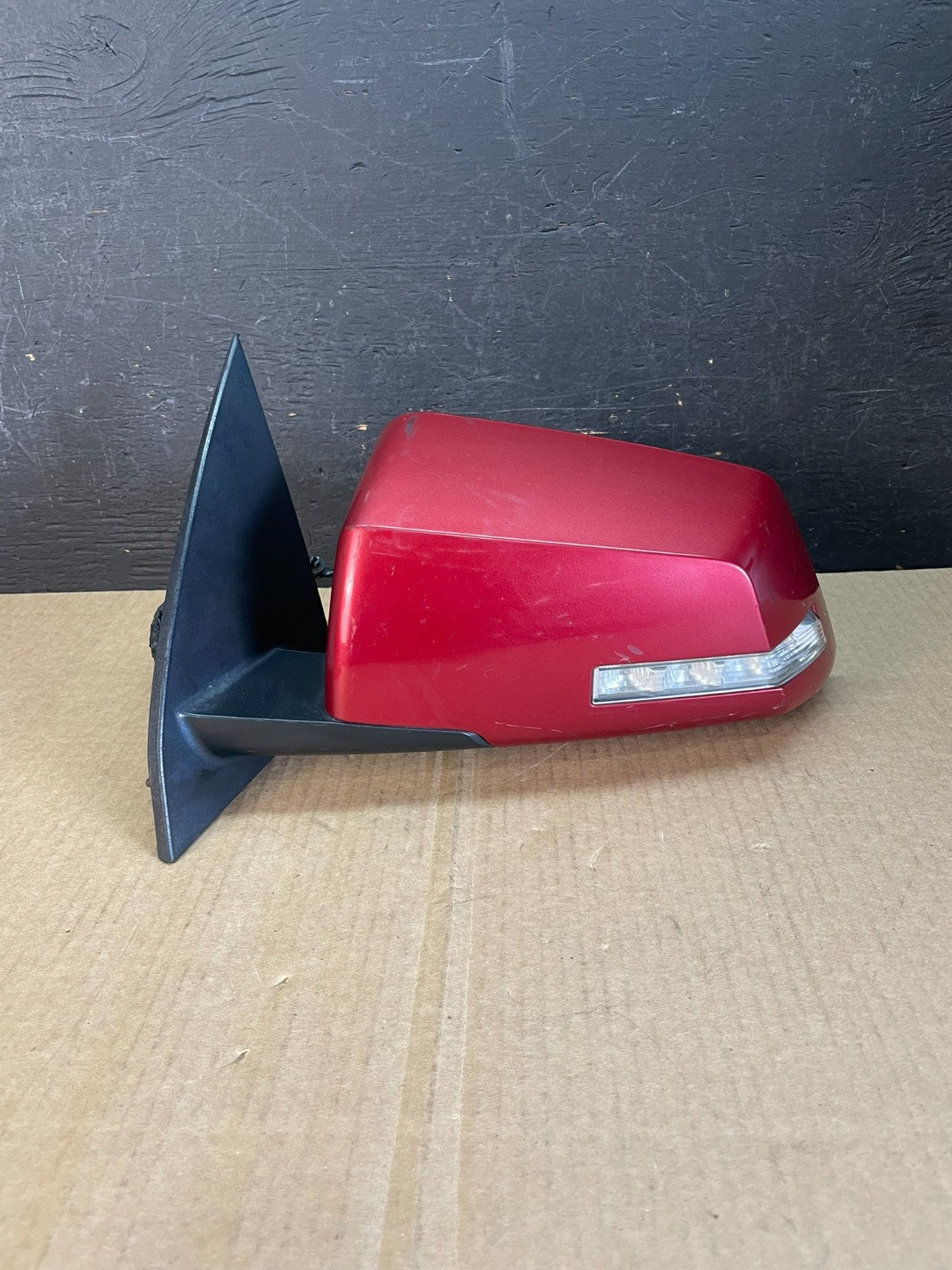 2009 to 2015 GMC Acadia Left Driver LH View Turn Signal Door Mirror AF5421 DW0