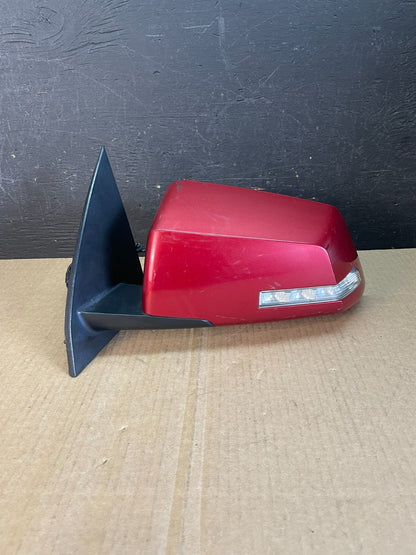 2009 to 2015 GMC Acadia Left Driver LH View Turn Signal Door Mirror AF5421 DW0