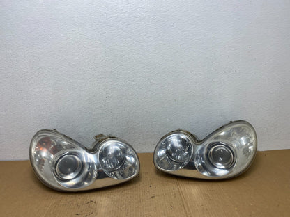 2002 - 2005 Hyundai Sonata Left+Right Headlights Halogen AC7719 DW0