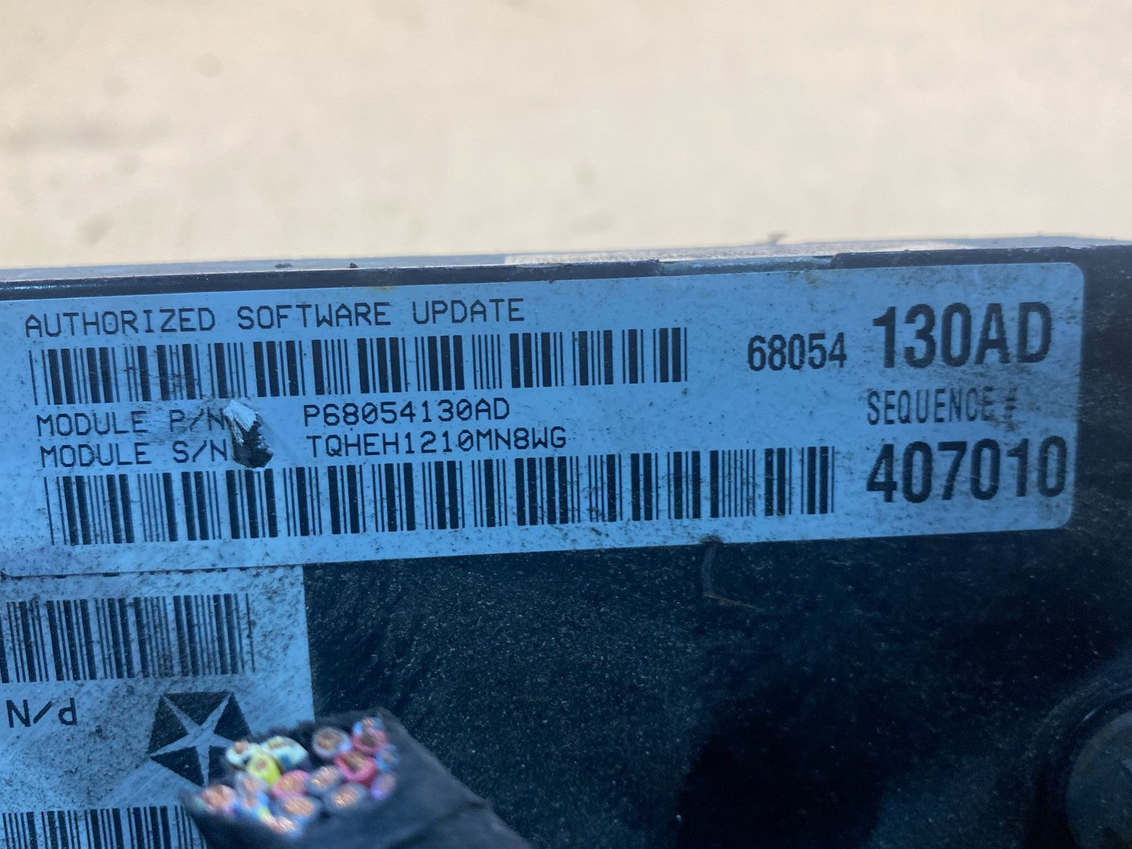 2010 Dodge Charger Chrysler 300 3.5L Engine Control Unit ECU ECM AC7051 DG2