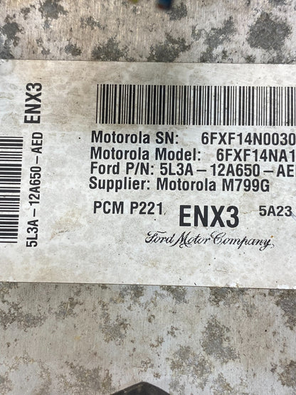 2005 Ford F-150 F150 4.6L Engine Control ECU Module 5l3a-12a650-bpb ae7973 DG2