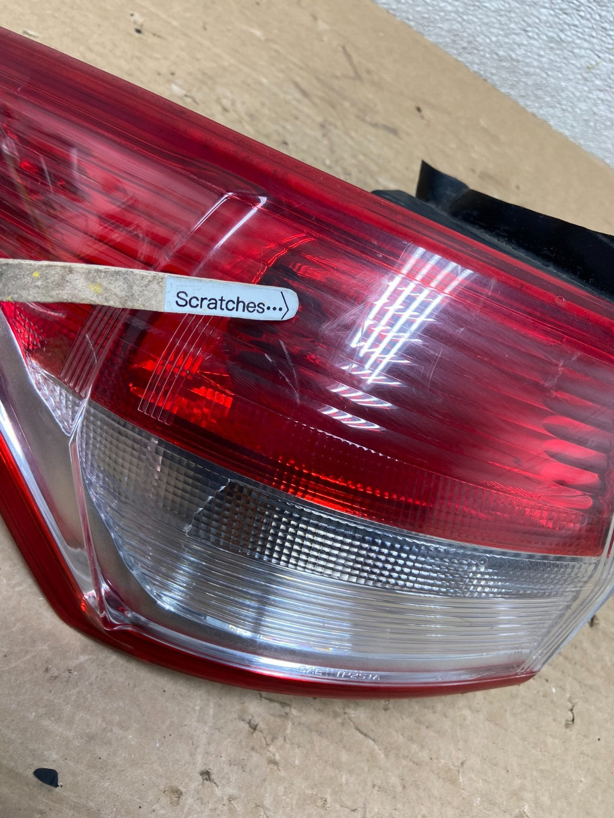 2013 to 2016 Ford Escape Left Driver LH Side Tail Light OEM AB4705 LK3