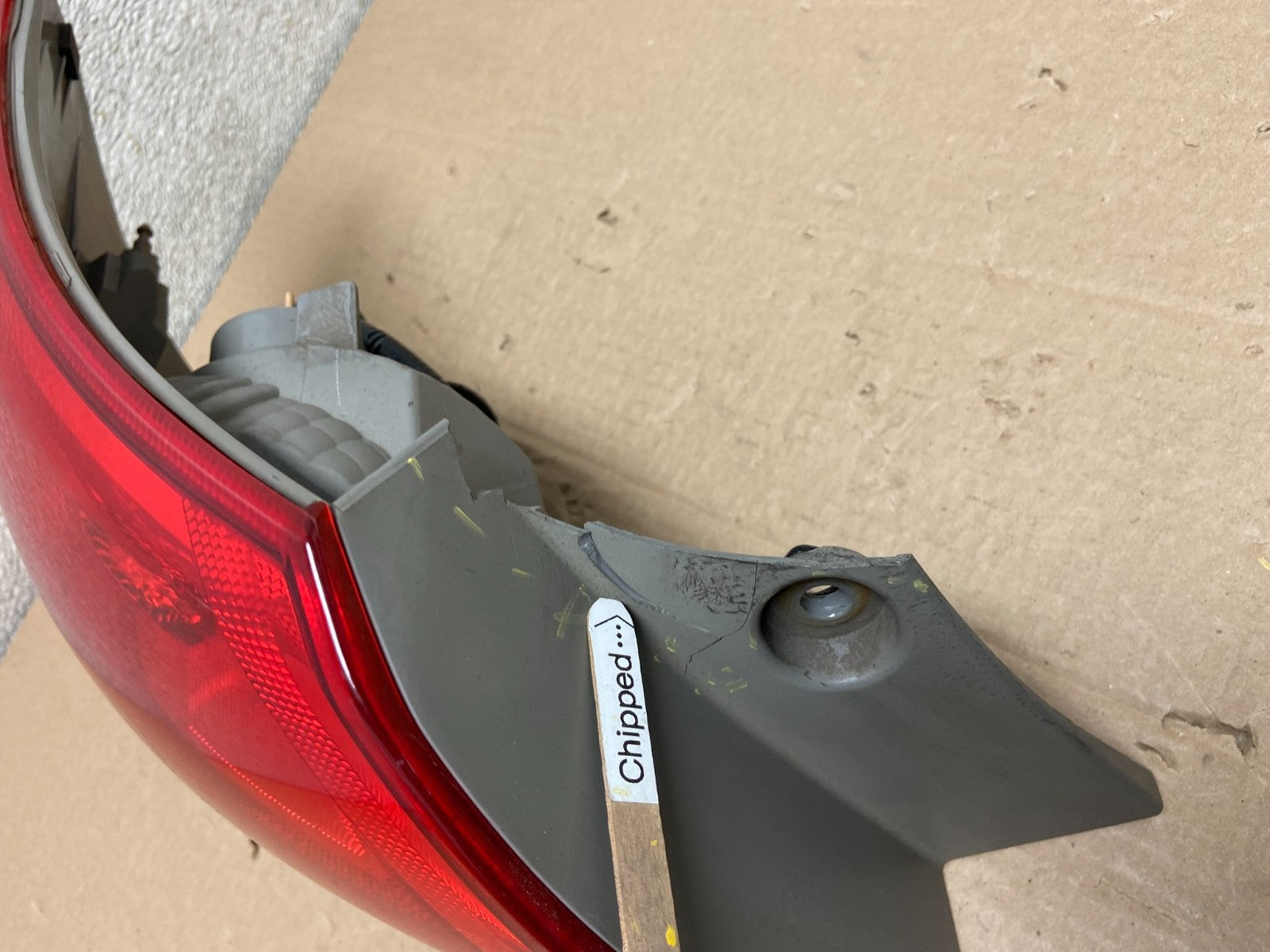 2008 to 2015 Nissan Rogue Left Driver Lh Side Tail Light OEM AB2382 LK4