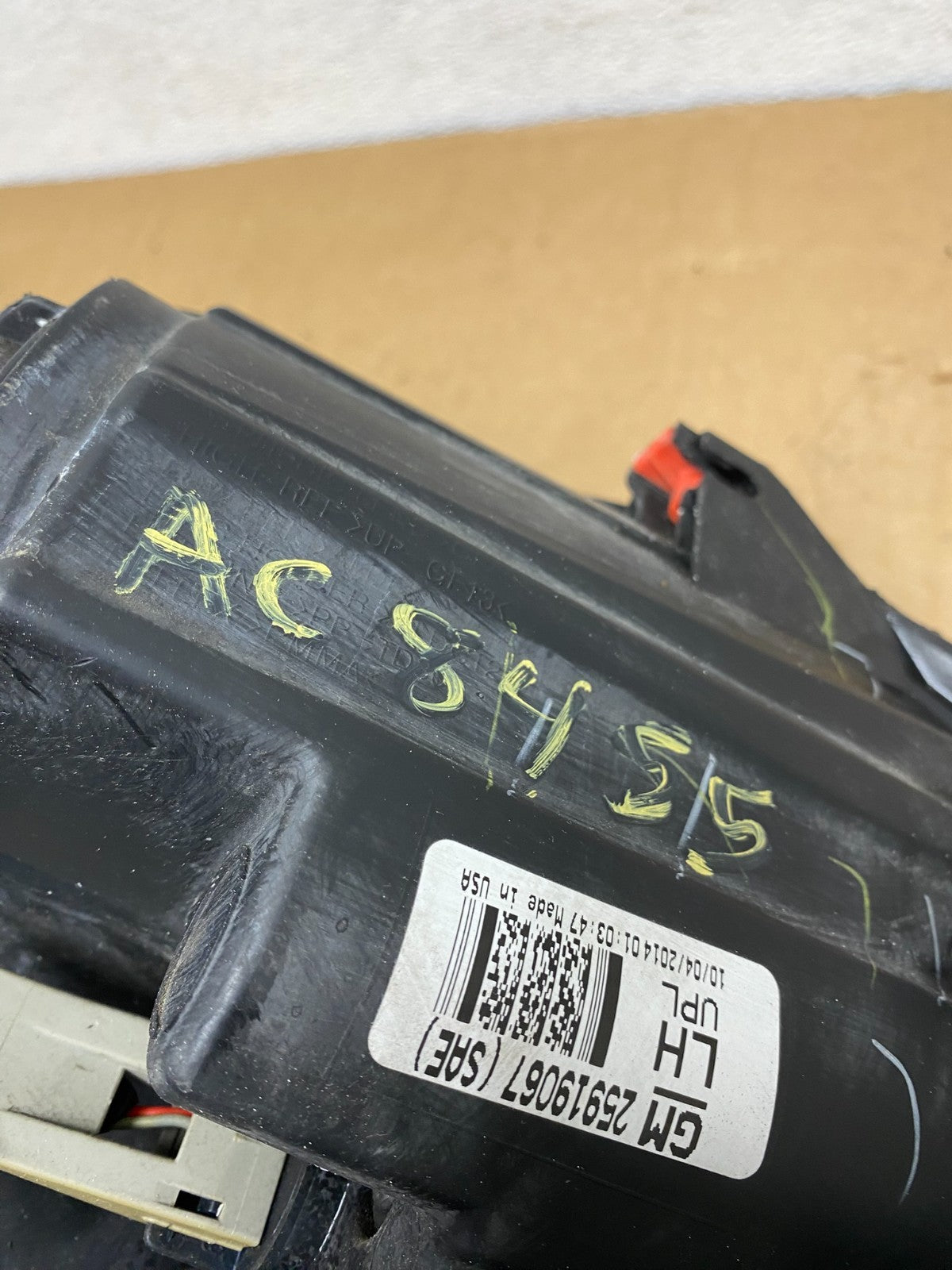 2013 2014 2015 Chevrolet Malibu Headlight Projector Left Driver Side AC845510
