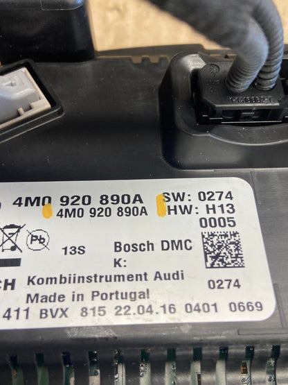 2017 - 2018 Audi Q7 Speedometer Cluster Gauge ae2018 DG6