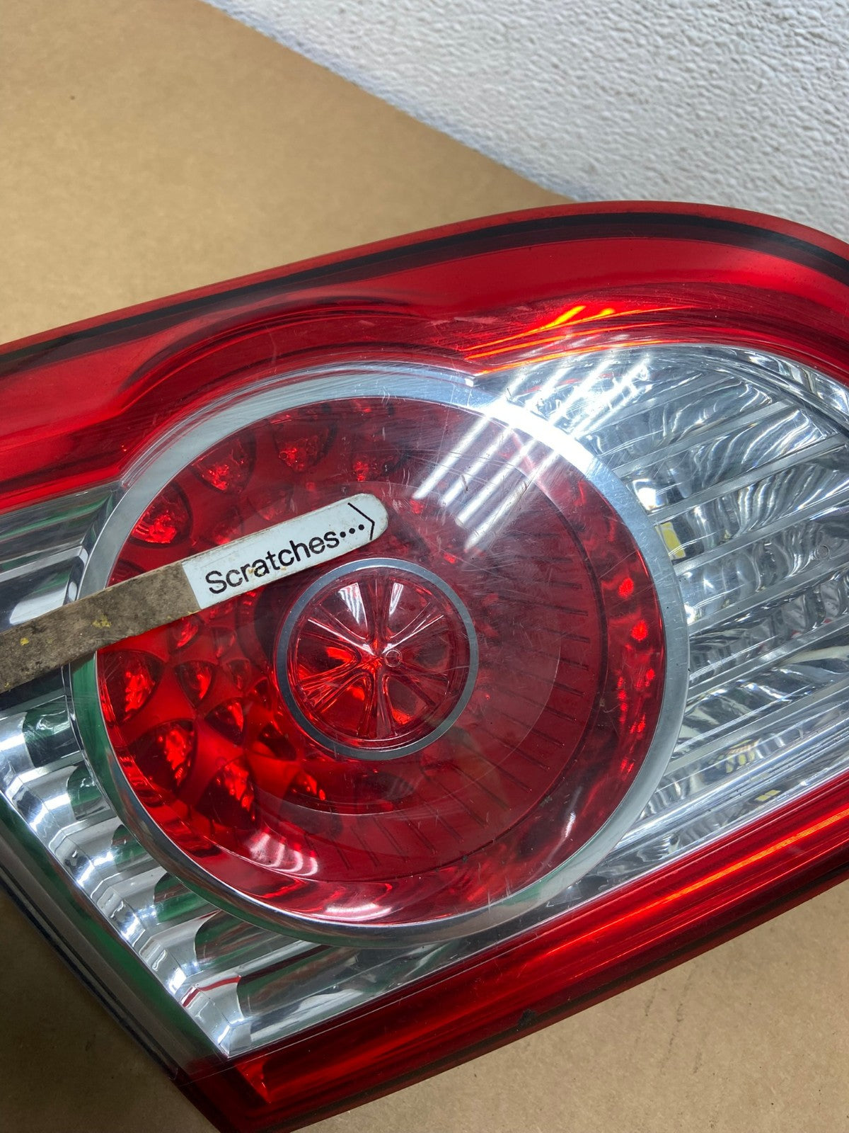 2010-2012 Hyundai Santa Fe Left Driver LH Inner Tail Light AC7450 LK3