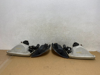 2001 2002 2003 Toyota Sienna Left+Right Side Set Headlights Halogen AH4414 DW8