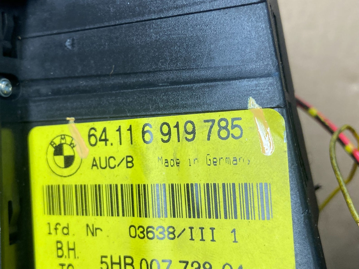 2001-2006 BMW E46 325i 330i 323i 328i Climate Control Panel AG5184 DG6